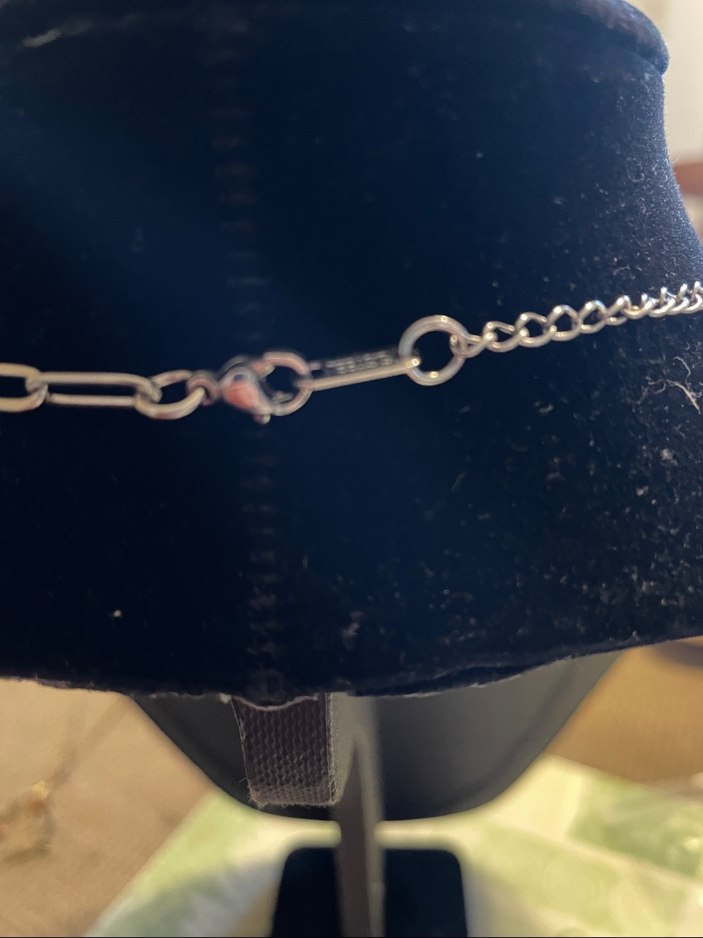 Stainless Steel Paper Clip Necklace New - Picture 4 of 6